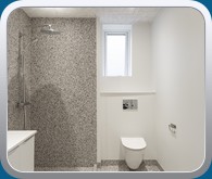 Bad og toilet